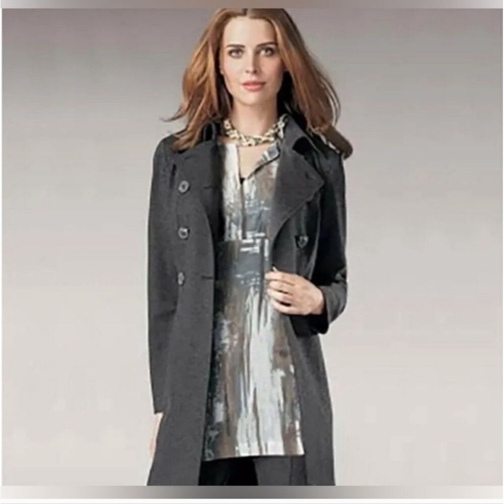 CAbi sweater trenchcoat size S